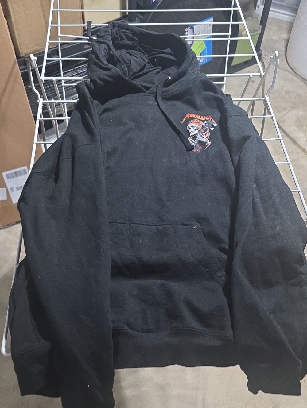 Mens Powell Peralta Metallica Black Hoodie XXL
